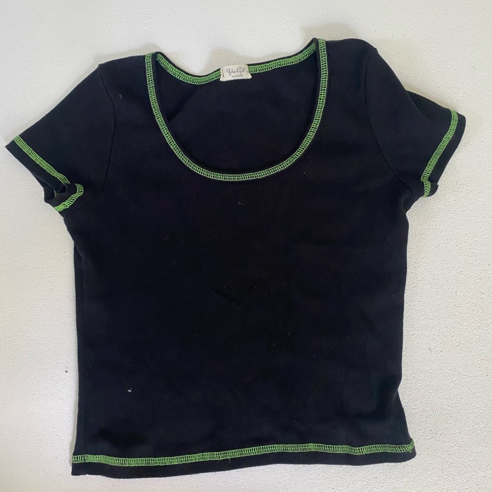 black john galt crop top